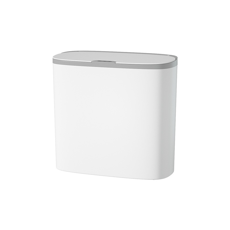 Slit Smart Trash Can, Quick Sensor, Easy to Put, Wall-Mounted Suspended Trash Can, Bathroom Sensor