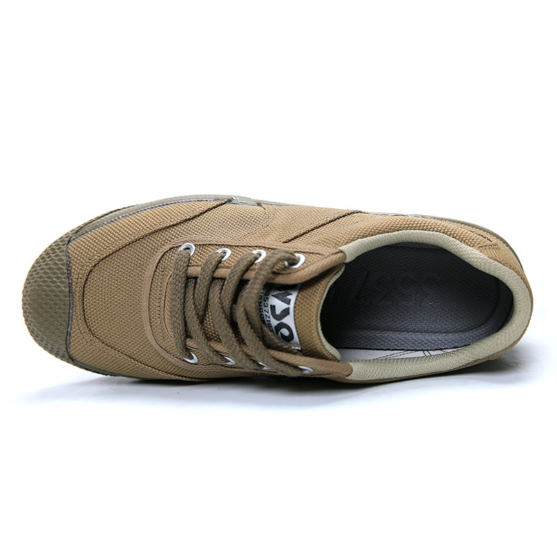 3537 genuine goods men's shoes camouflage shoes wear-resistant outdoor hiking shoes casual breathable work shoes construction site release shoes rubber shoes