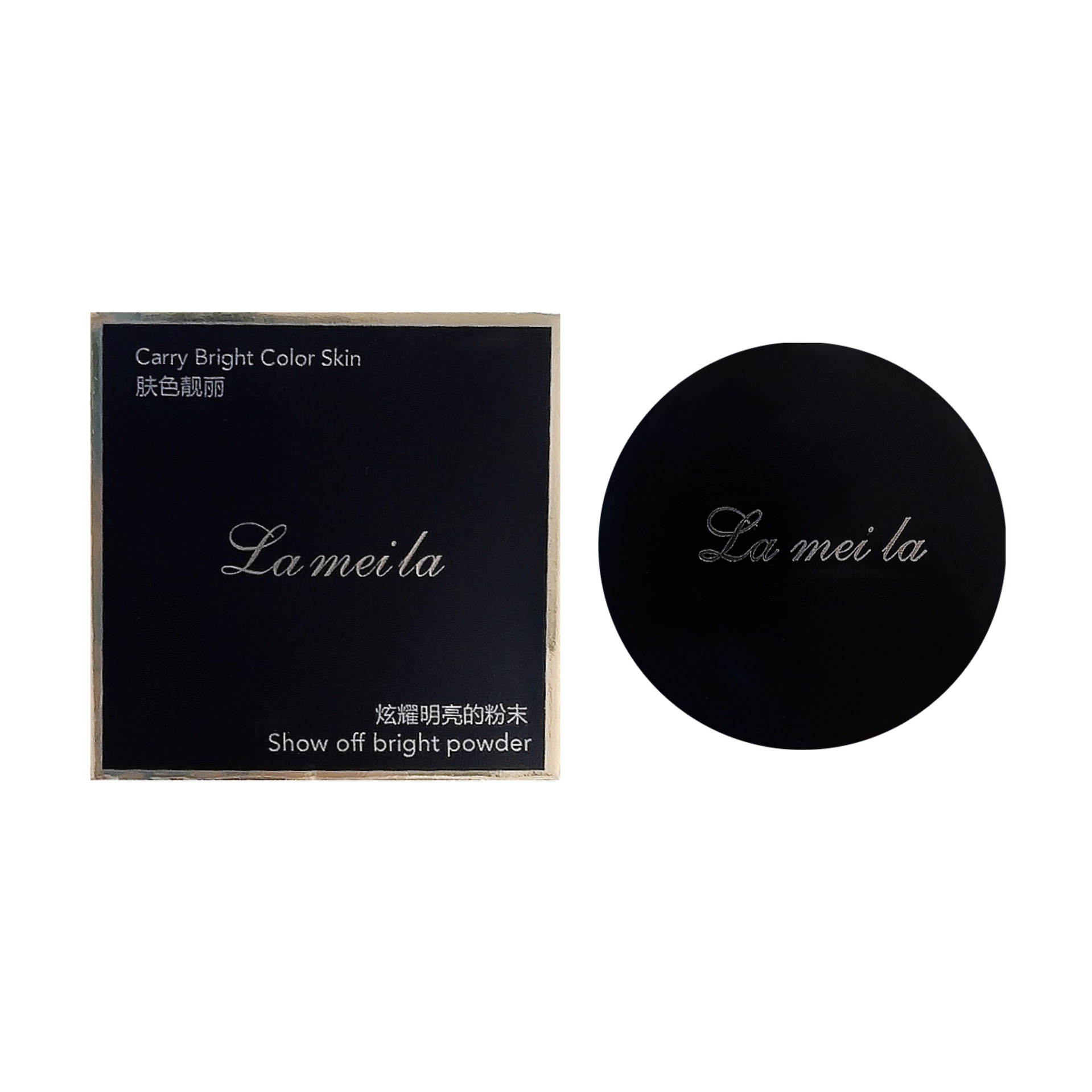 [Export/Cross-Border Lameila Only] Refreshing Mineral Loose Powder, Brightening Concealer, Light and Delicate Makeup Setting 3580