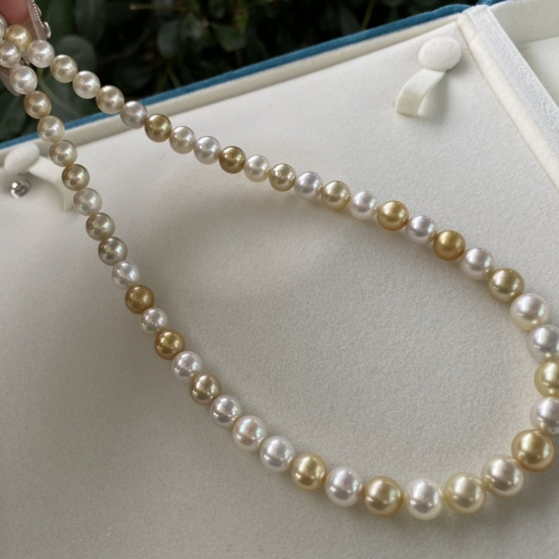 Scarce Small Spot White Butterfly Mixed Color Leather Light and Translucent 6.9-9mm Slightly Defective