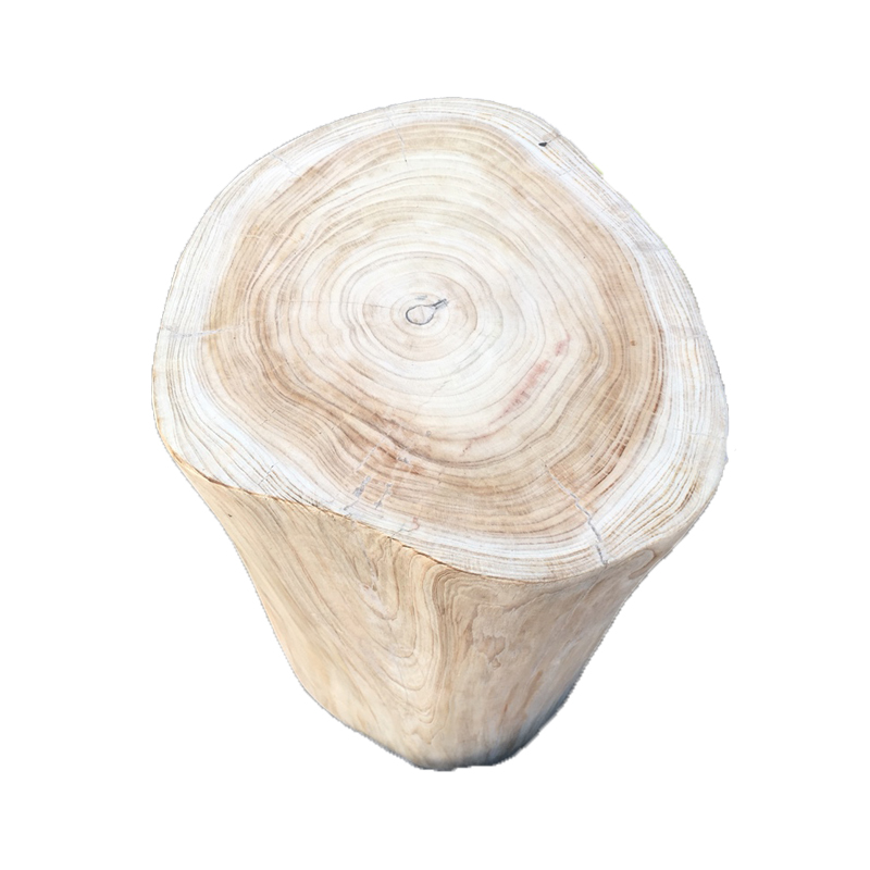 7t Natural Wood Stump Solid Wood Round Stool Tree Stump Shoe-Changing Stool Wooden Pile Sitting Stool Wood Design Root Carving Stool