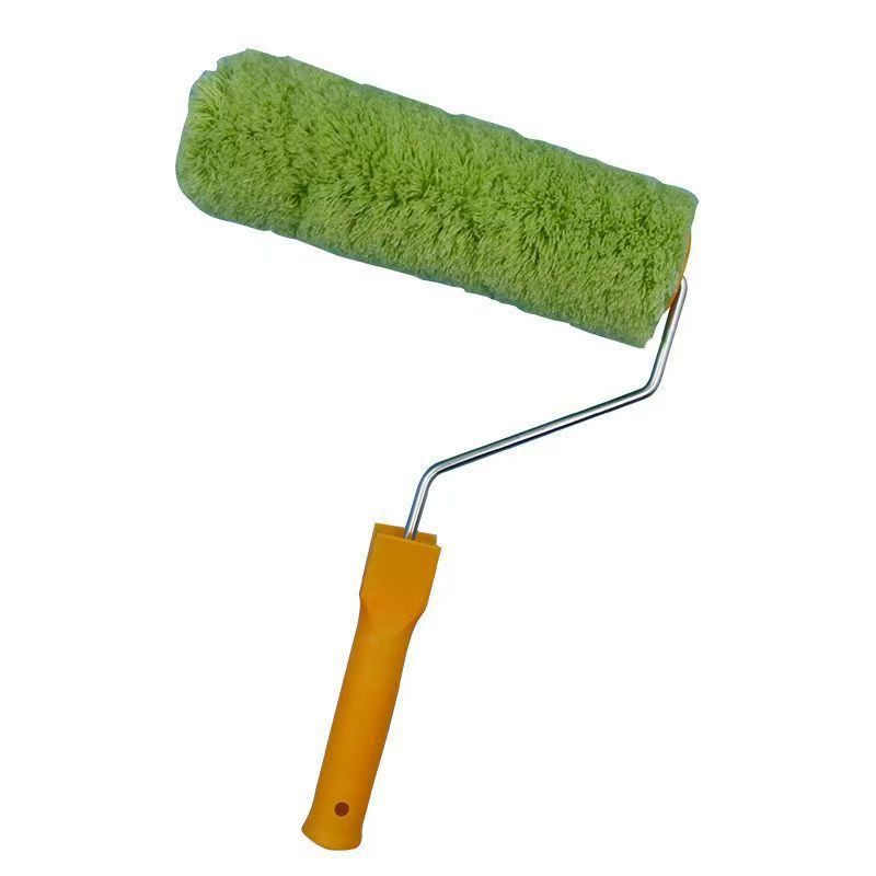 Factory Direct Sales Thick Wool Long Wool Cotton Thread Roller Brush with No Dead Ends, Large Paint Absorption Capacity, Cement Mortar, Non-Shedding Latex Paint