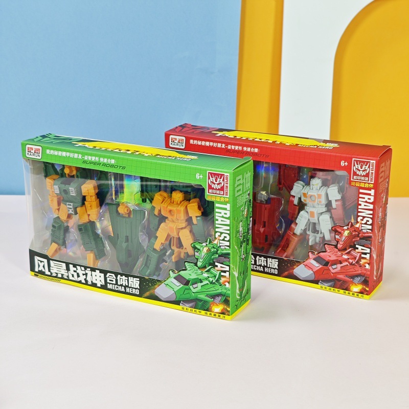 Boy Model Autobot Hand-made Transforming Robot Fit Toys Educational Parent-child Interactive Wholesale Toys