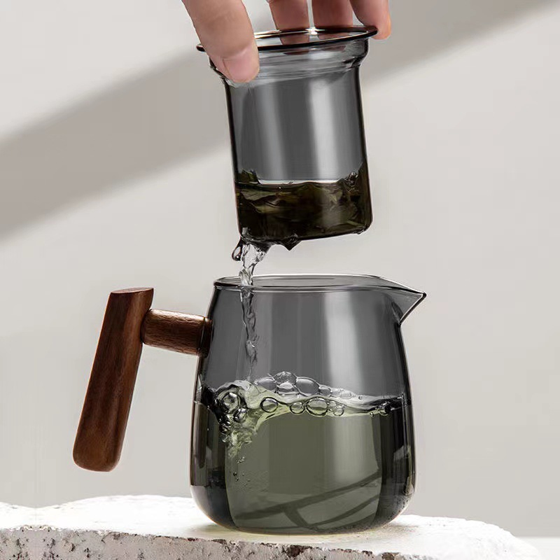 Glass Tea Water Separation Teapot Household Teapot Tea Set Kung Fu Tea Business Gift Business Gift