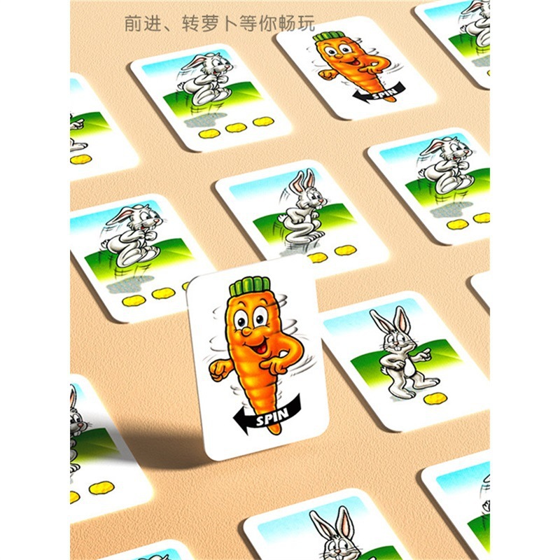 Rabbit Trap Children's Two-Player Battle Internet Celebrity Multiplayer Board Game Douyin Parent-Child Interactive Game