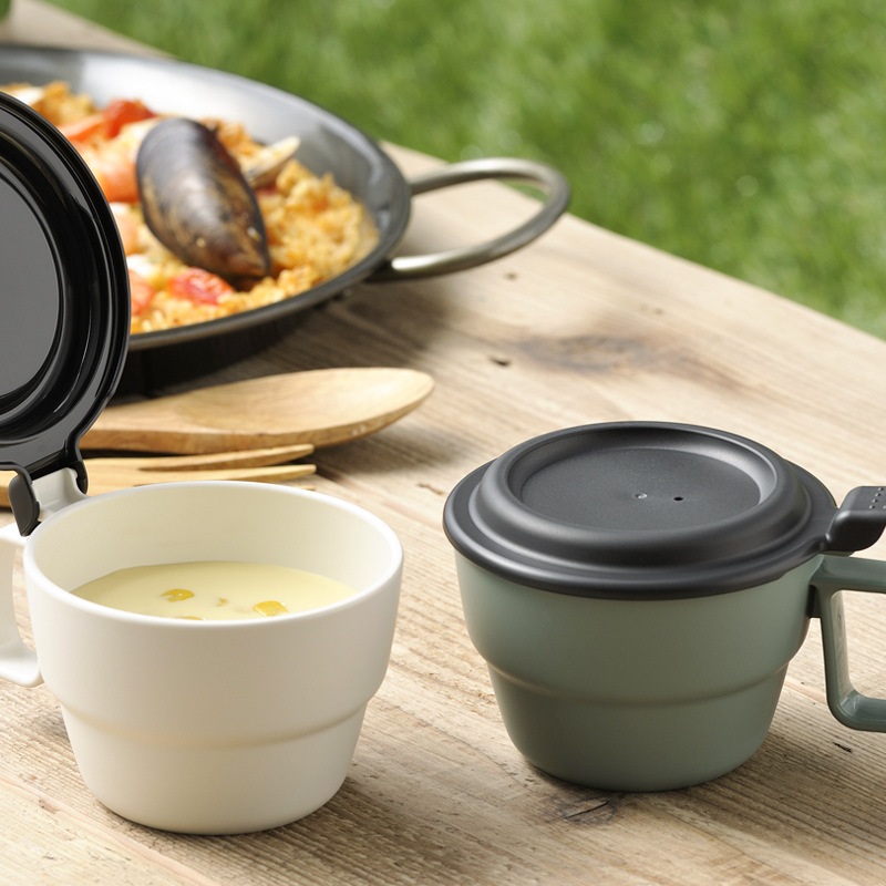 Japanese INOMATA mug with lid for students children Milk Cup with Cup coffee cup tea cup plastic