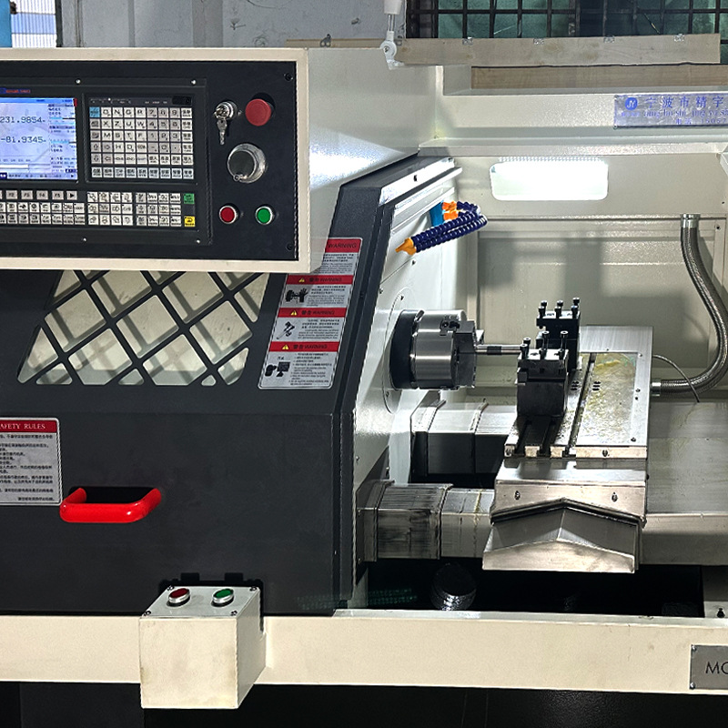 Ningbo Jingyu Cnc Lathe Manufacturer Wholesale Integrated Linear Guide Rail Hydraulic Chuck Automatic Feeding Closed-Loop Control System
