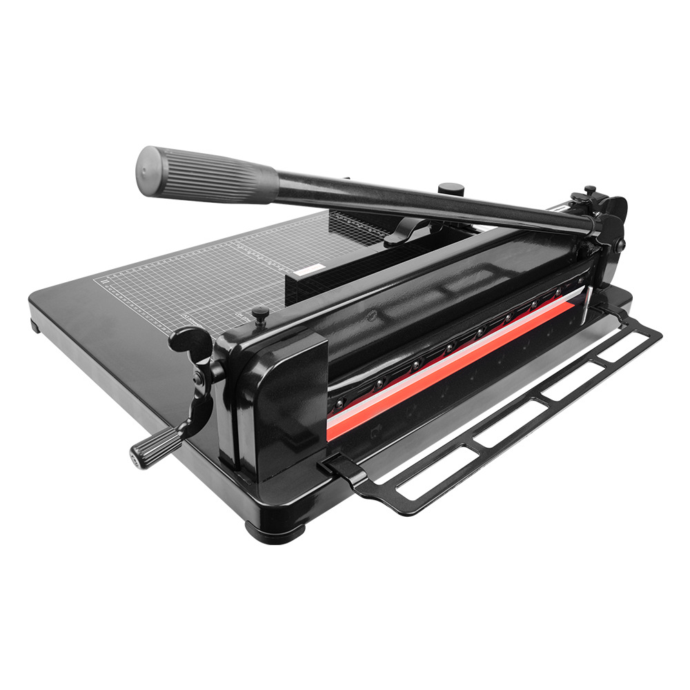 A3 thick layer paper cutter can cut 40MM thick about 400 sheets of paper cutter black precision manual heavy-duty paper cutter