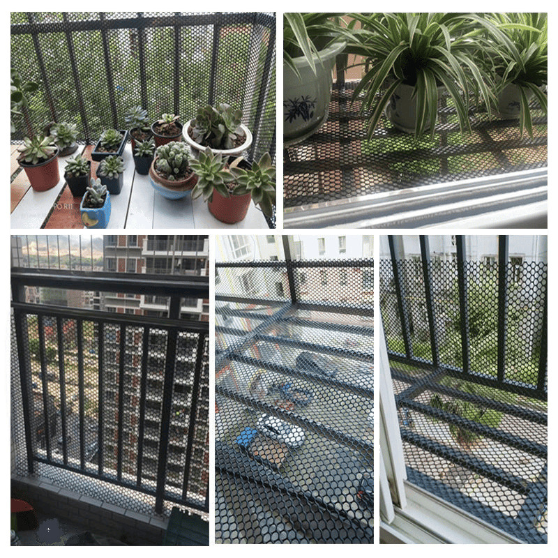 Plastic flat net breeding net balcony net children fall east Xi 'an stolen window cat fall factory on behalf of the factory wholesale