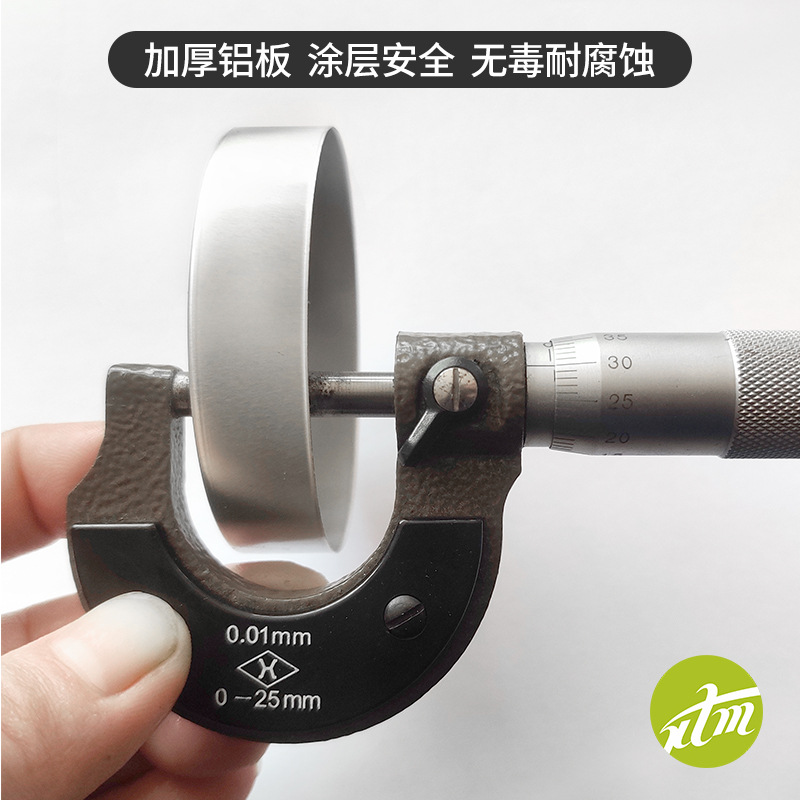 aluminum box aluminum can small batch wholesale round tea packaging box cosmetic jewelry hair wax nail art packaging metal box