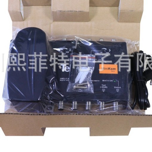 47-860mhzUHF VHF Antenna Amplifier F line 1 inputAmplifier minikon