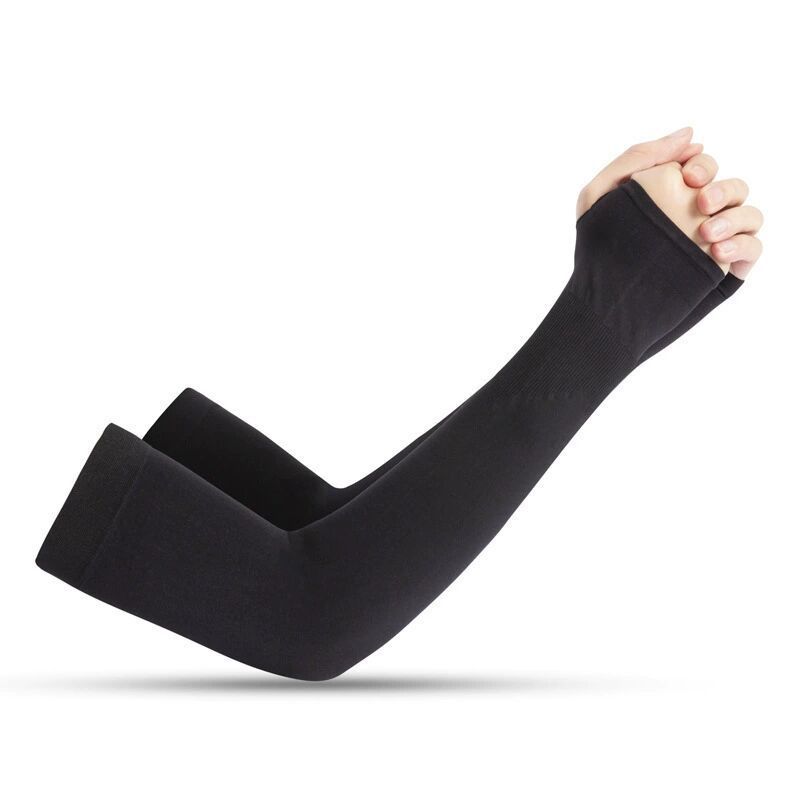 Summer sun protection men's and women's ice silk sleeves outdoor riding sleeves UV protection sports driving arm sleeves wholesale
