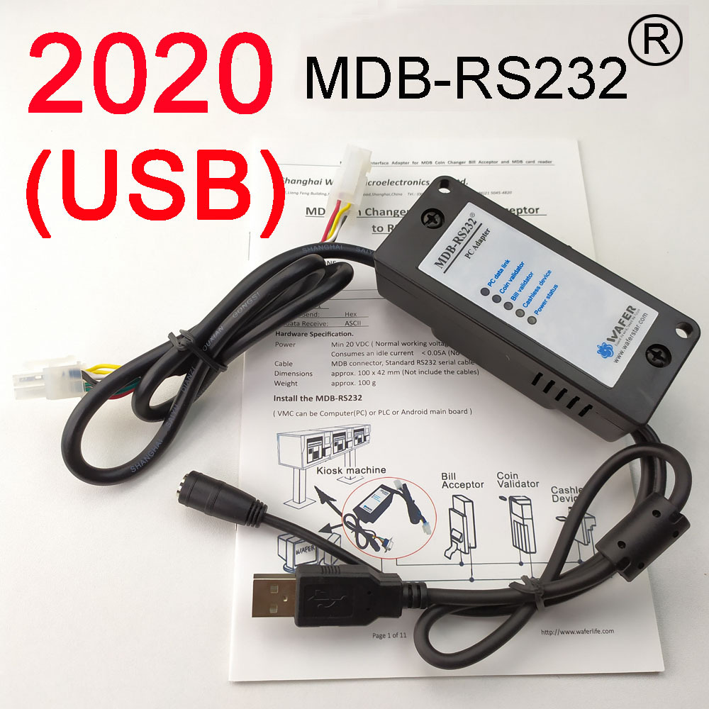 Адаптер MDB-RS232 для монетных устройств с USB интерфейсом