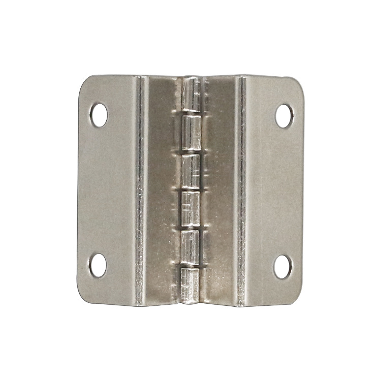 Shangli New Chinese Style 41mm Side Length Four-fold Antique Iron Hinge 4 Hole Four-fold Right Angle Hinge Right Angle Edge