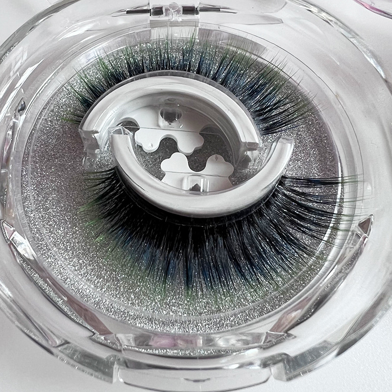 New Glue-Free Self-Adhesive Eyelashes One-Piece Eyelashes Double Strips Natural Girl Group Specially Designed for Simulated False Eyelashes