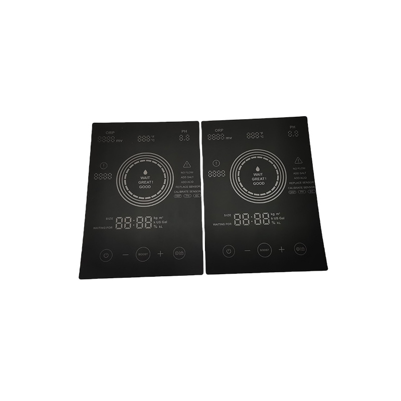 Customized Thin Film Pvc Switch Button Panel Stickers, Frosted Pc Silk Screen Labels, Home Appliance Signage Control Panel