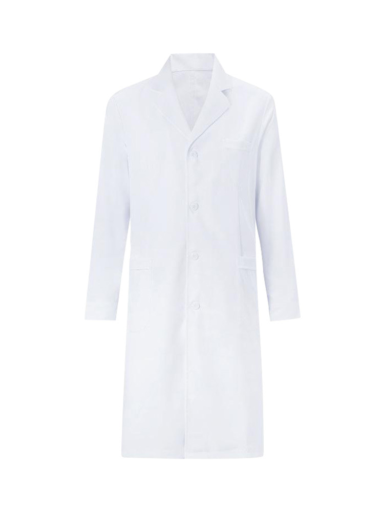 White coat overalls printed LOGO doctor's clothing pharmacy nurse's clothing self-cultivation beauty salon food factory lab coat