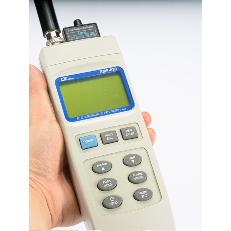 Taiwan Luchang Emf-839 Medium and High Frequency Electromagnetic Field Tester Emf839 Field Strength Meter