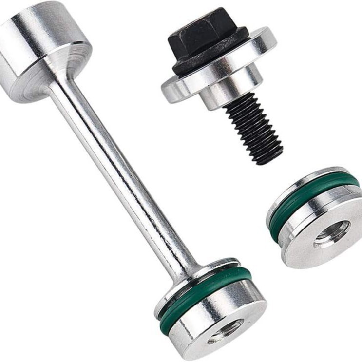 Billet Aluminum Steering Barbell Oil Limiter Three-Piece Set