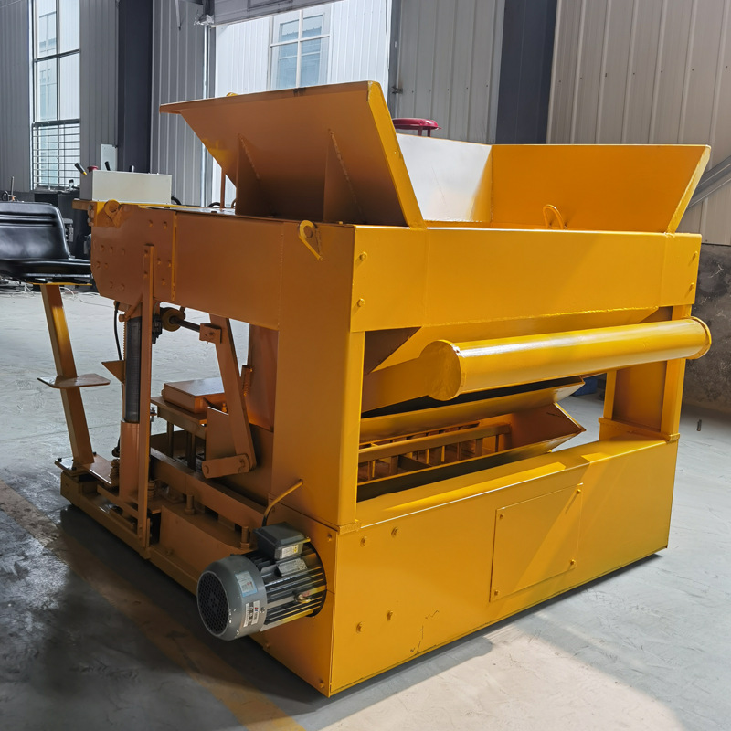 Concrete cement brick making machine small movable walking hydraulic cement brick making machine hollow block forming machine