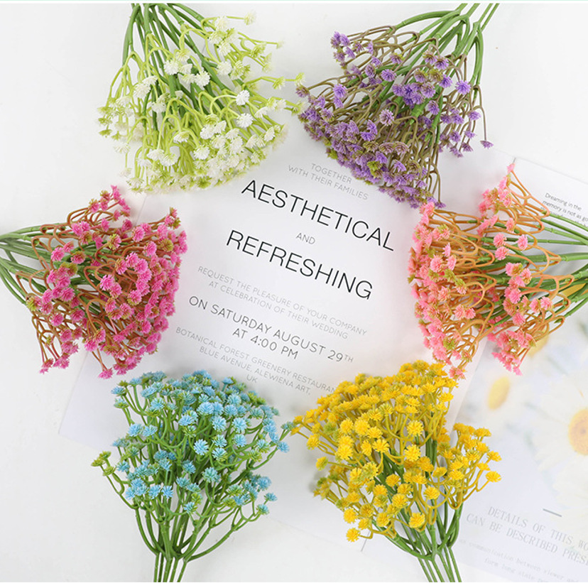 Cross-border Amazon simulation star flower simulation flower road photo props ornaments wedding wedding decoration