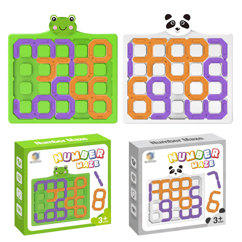 Children's Ever-Changing Digital Puzzle Building Blocks Puzzle Puzzle Battle Maze Shape Cognitive Enlightenment Educational Toys Wholesale