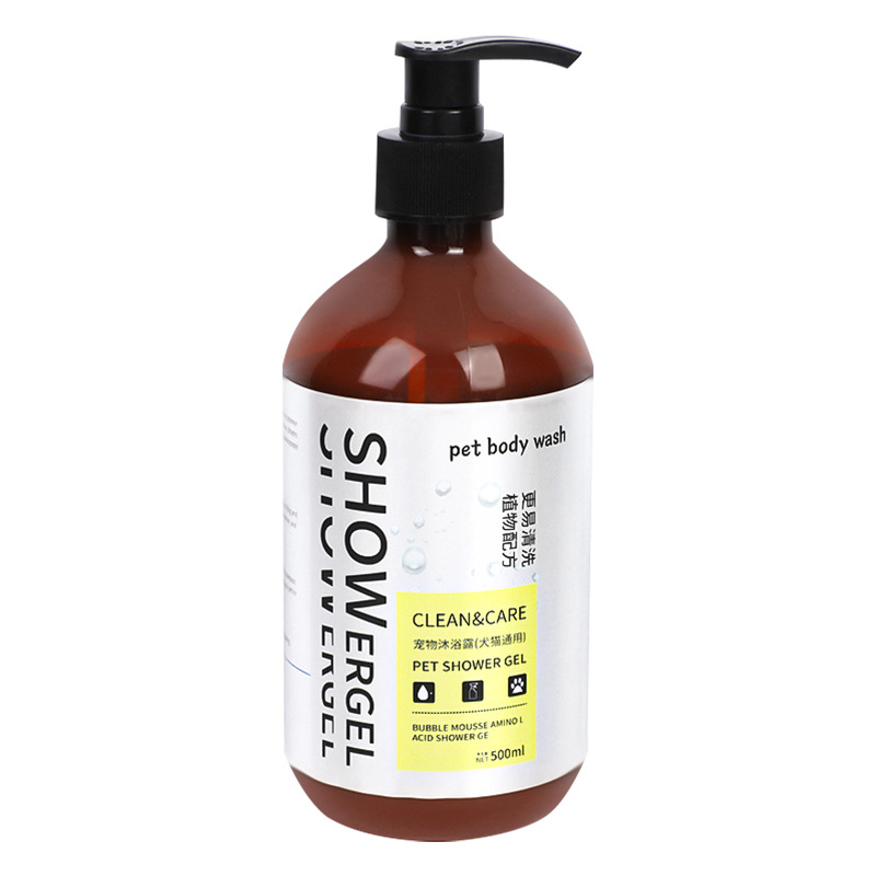 Pet Dog Shower Gel Long-Lasting Fragrance Golden Retriever Teddy Cat Antibacterial Deodorizing Bath Supplies Shampoo Wholesale