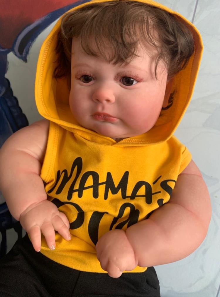 BZDOLL big fat boy 60cm cotton hoodie simulation doll