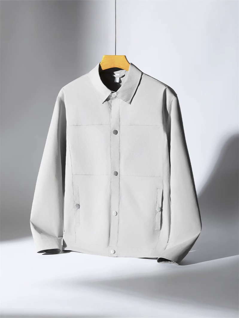 Jacket Men's 2025 New Spring and Autumn plus size Loose Jacket Fashion Brand Laps Business Casual Sports Men's Top