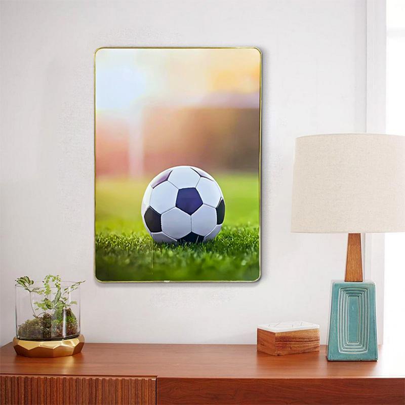 Декоративная живопись для детской комнаты, висячая картина для спальни мальчика, футбольный клуб, картина футбольной тематики 4060