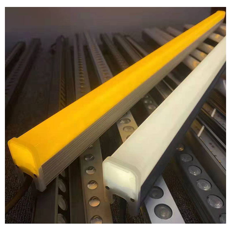 LED Line Light Outdoor Waterproof Yellow Light Line Light Building Body Lighting Colorful Marquee Lamp with External Control Full Color Light Strip