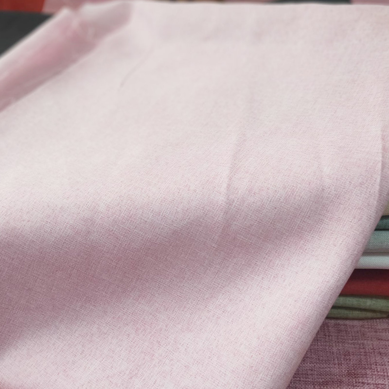 600D fine linen imitation linen spot manufacturers supply two-color imitation linen printed decorative cushion cloth