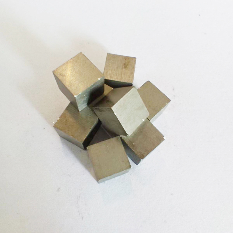 Square High Purity Germanium Particles Spot High Purity Germanium Particles Germanium Block High Purity Germanium Block Cube Component Wholesale