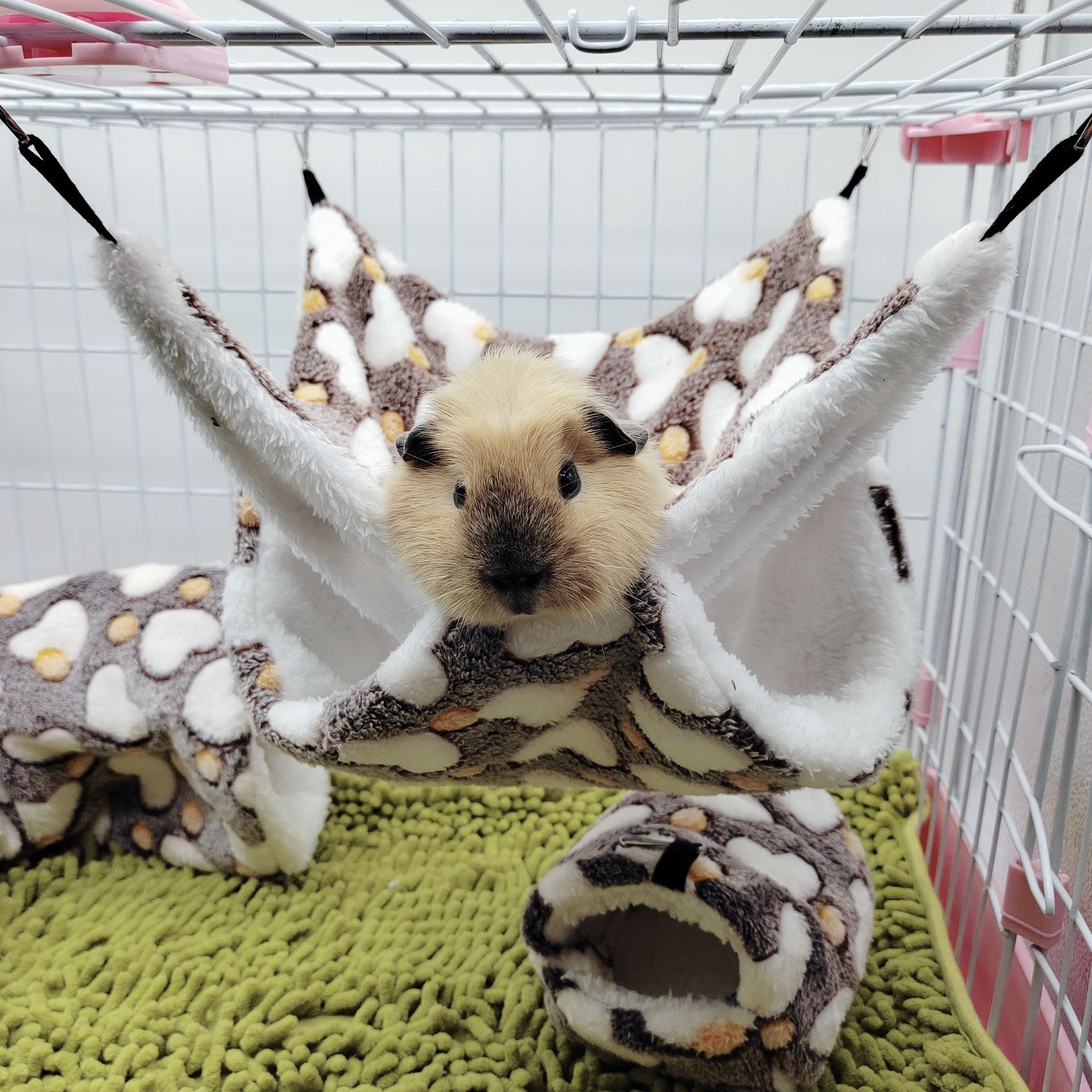 Honey bag warm double-layer sandwich hammock small pet hammock hanging squirrel sleeping bag pet supplies hamster hammock