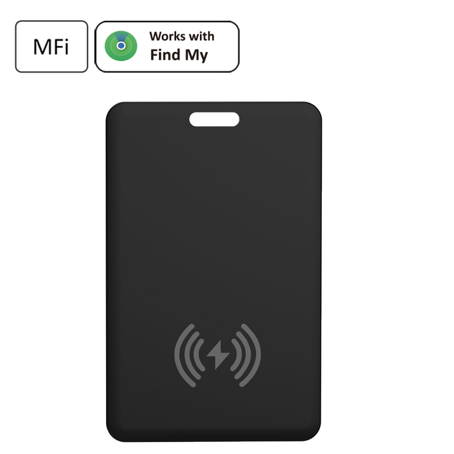 Findmy Is Suitable for Apple Locator Anti-Lost Tracker Wireless Charging Card Wallet Anti-Lost Device Kids Locator