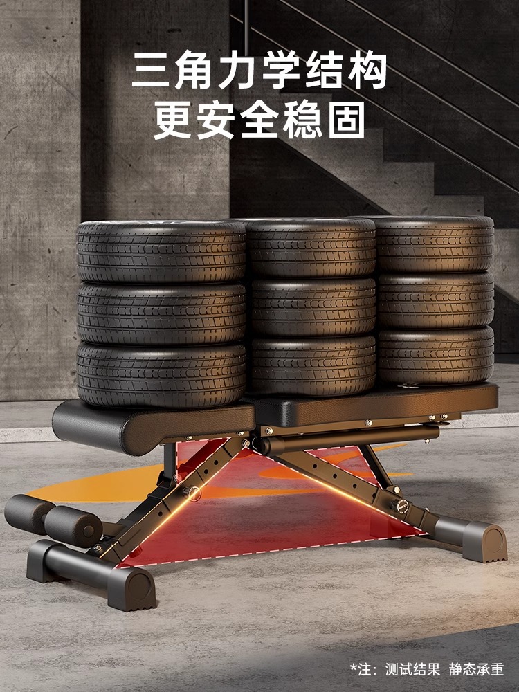 Bench Stool Dumbbell Stool Multifunctional Dumbbell Bench Stool Household Sit-up Assistant Dumbbell Stool Abdominal Stool