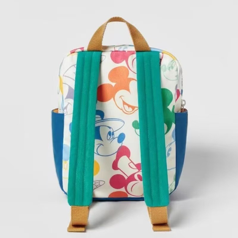Cross-border Z new children's bag baby joint Mickey Mouse printed backpack schoolbag