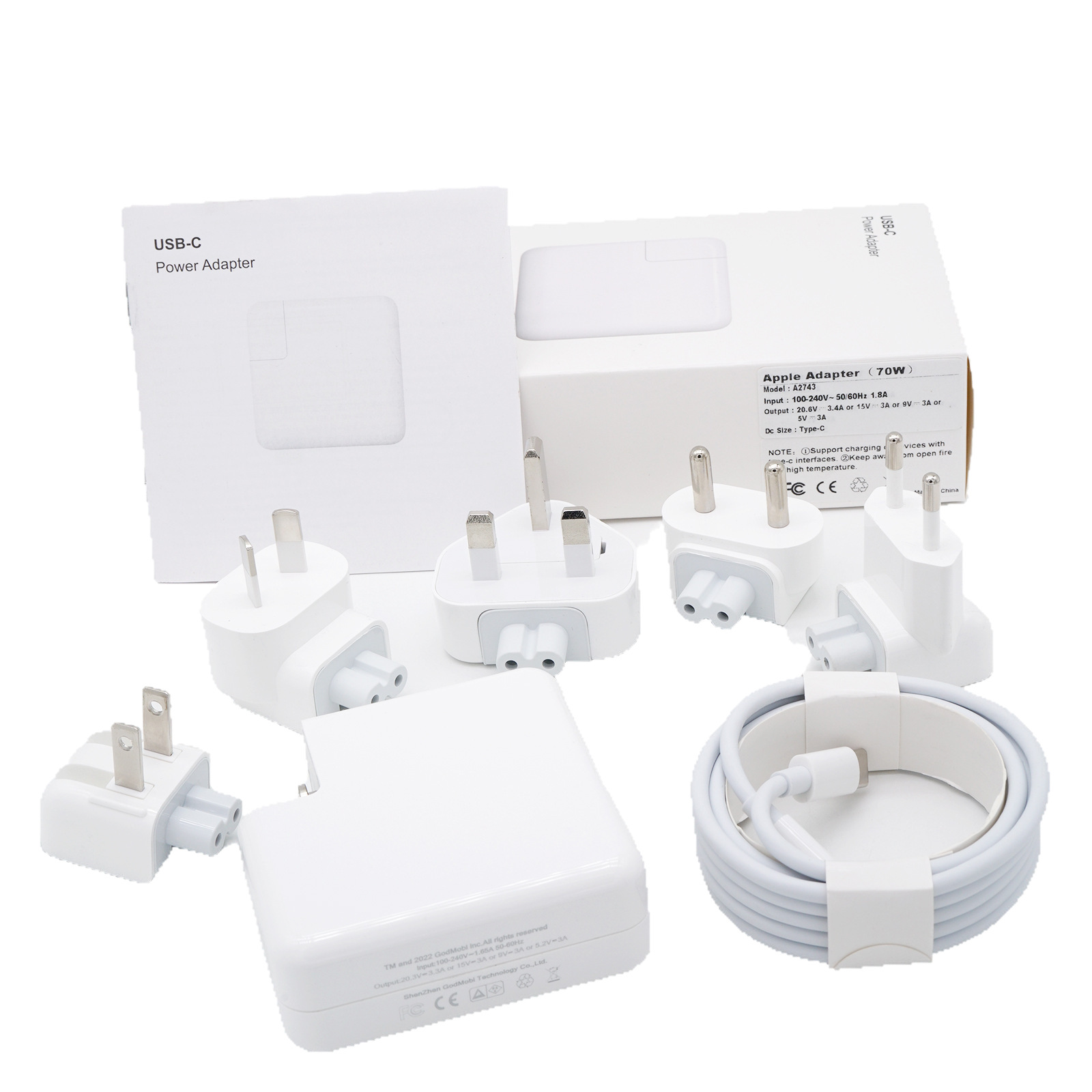 MacBook Notebook Power Adapter 30W 60W 61W 67W 70W 85W 87W 96W Charger