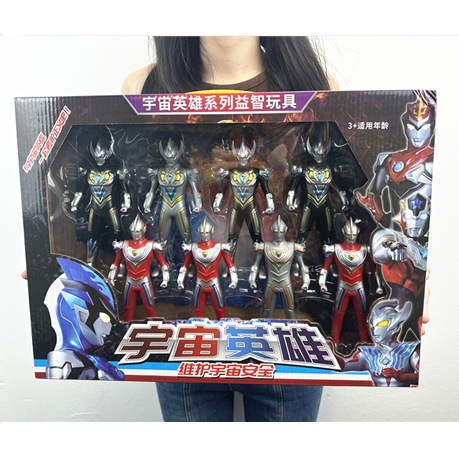 Большая подарочная коробка робот-герой Дига Отт медленный галактический супермен детские игрушки для мальчиков оптовая продажа