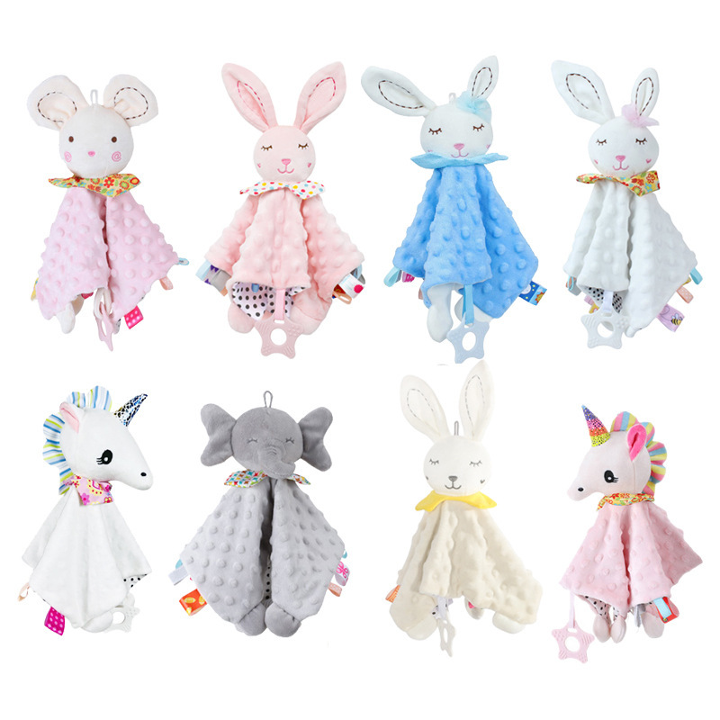 Плюшевая игрушка для новорожденных подвеска для коляски успокаивающее полотенце игрушка для детей 0-1 года образовательная