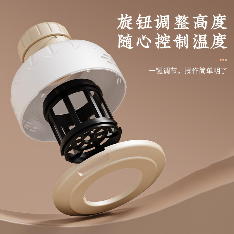 2025 New Cross-Border Smokeless Moxibustion Jar Portable Cupping Adult Moxibustion Box to Release Fatigue Household Mugwort Equipment