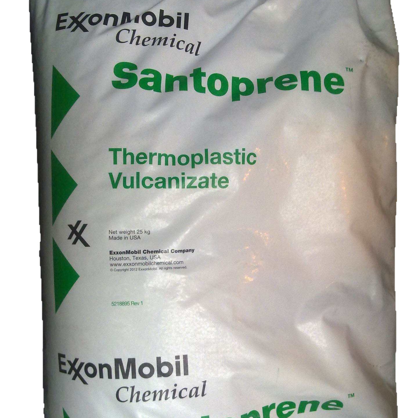 In stock Exxon TPV 201-80 natural color soft hardness 86A physical properties good chemical resistance