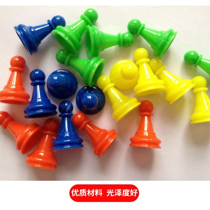 Factory entertainment teaching checkers game chess wholesale supply in stock Youming color hollow plastic checkers