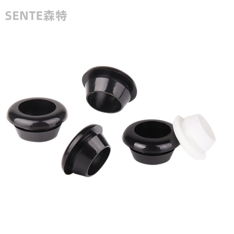 Eco-friendly rubber quick-loading protective coil tapered over-coil single-sided protective wire ring silicone protective wire sleeve