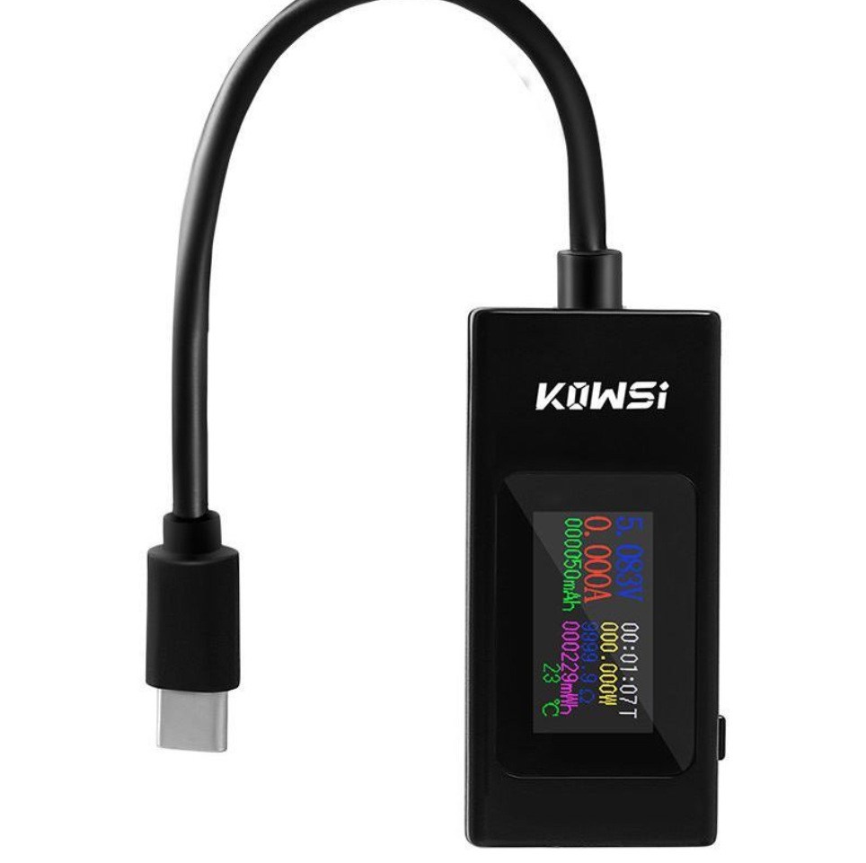 KWS-066C Type-c tester color screen USB current voltage test meter bidirectional tester support fast charging
