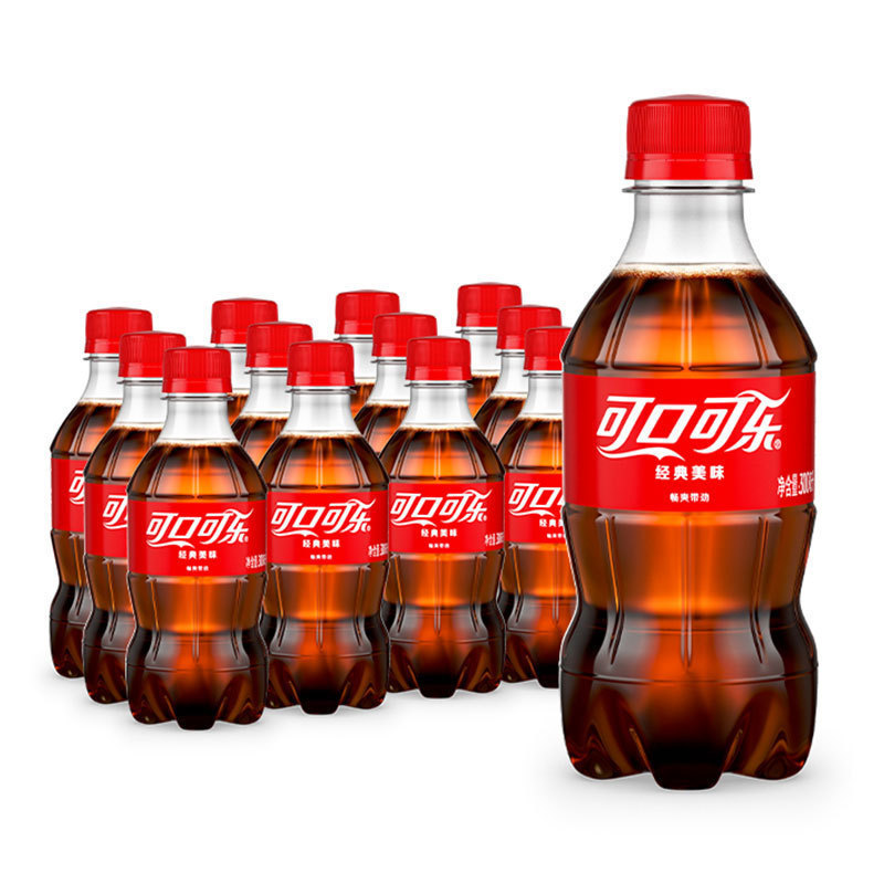 Coca-Cola Sprite Carbonated Drink Soda 300ml*12 Bottles of Fanta Orange Whole Box Mini Bottle Wholesale
