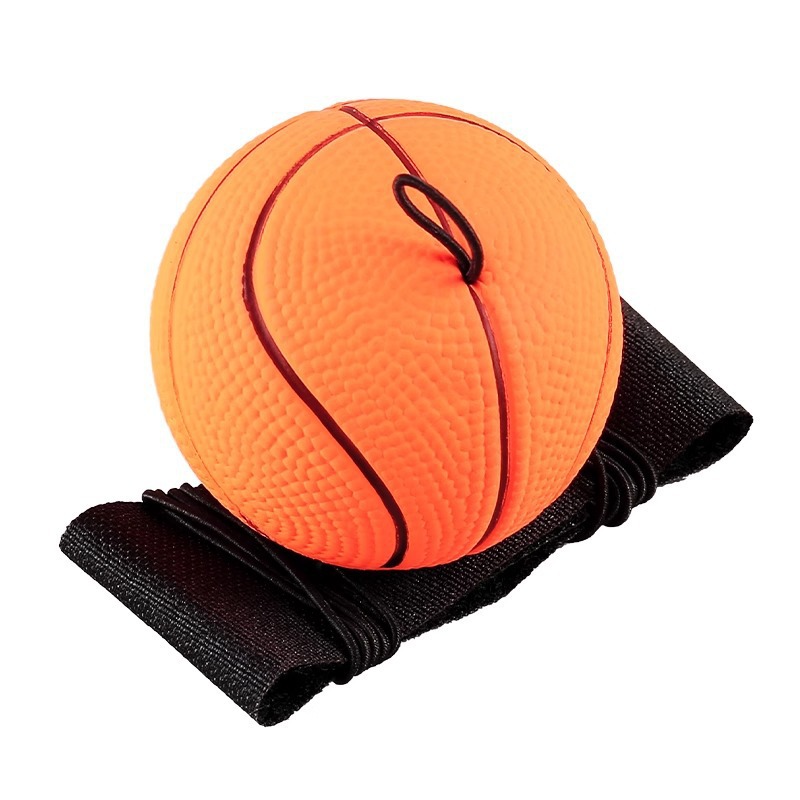 Wrist Elastic Ball with Rope, Rubber Swing Ball for Children and the Elderly to Exercise Reaction Force, Throw Back Force Ball, Decompress and Practice Hands