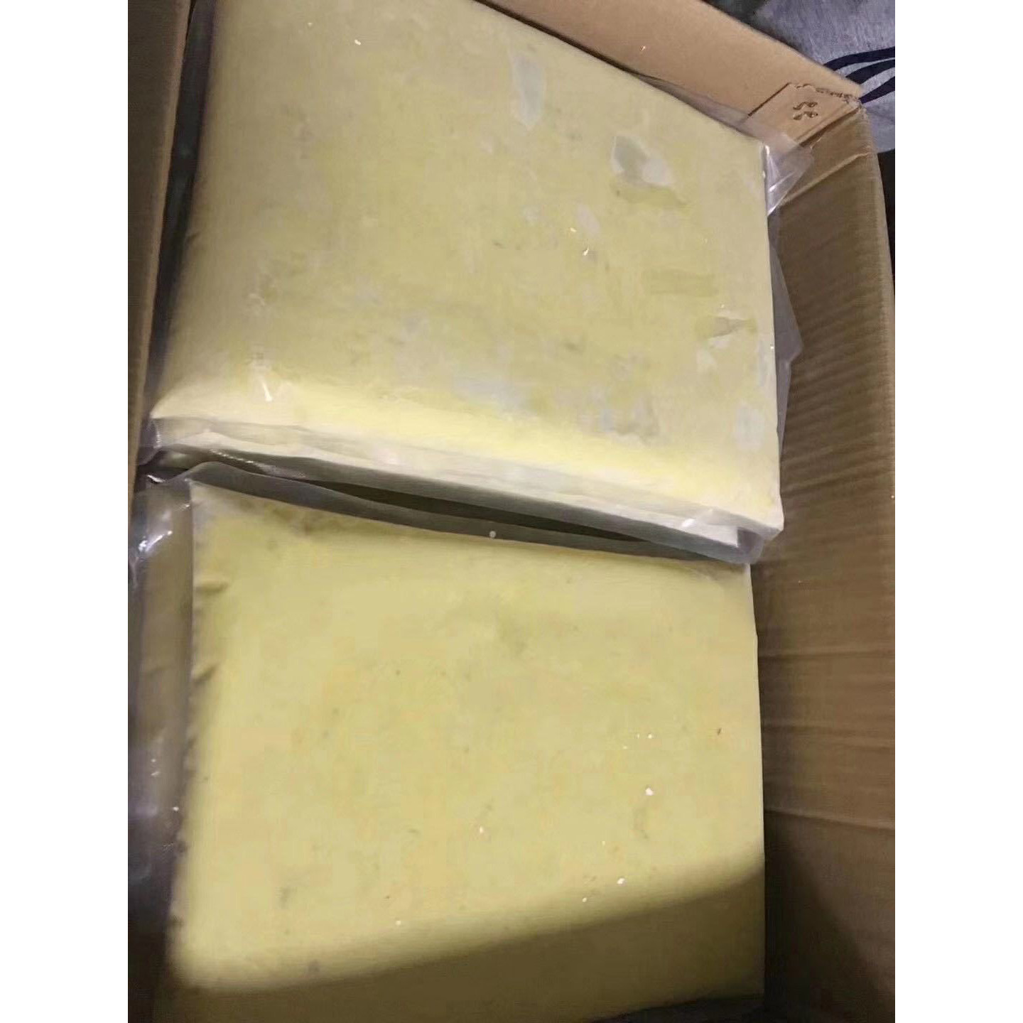 Thailand Imported Fruit Golden Pillow Seedless Frozen Durian Meat Sauce Strong Aroma Durian Puree 2Kg/Bag First-Hand Source Batch
