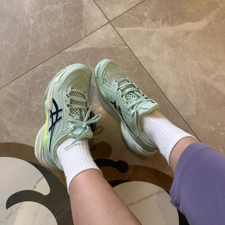 Courtff3 Tennis Shoes Mesh Breathable Men's and Women's Shoes Comfortable Versatile Djokovic Couple Sports Shoes Breathable and Comfortable