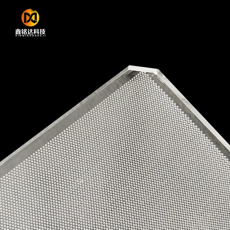 Large Supply of High Uniformity Acrylic Led Light Guide Plate High Transparent Laser Dotting Laser Marking Light Guide Plate